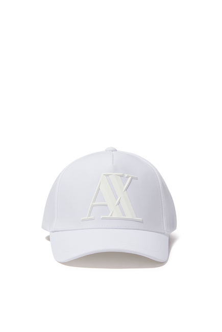 Armani Exchange Baseball Cap With Embossed Logo